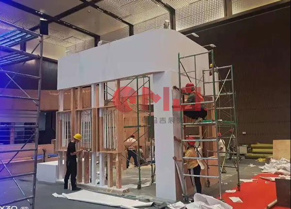 3天5个展位，交通运输科技博览会搭建工作顺利完工！